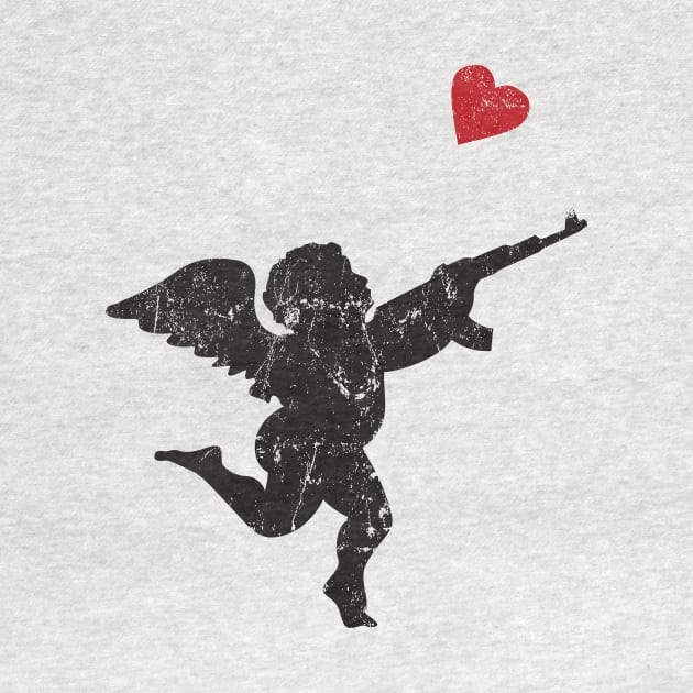 Cupid with a AK-47 by MikesTeez